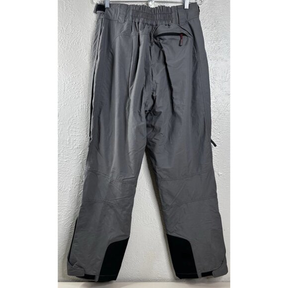 Alpine Men Medium (Actual 30 Adjustable x32) Ski Snow Pants Gray Lined Nylon EUC - Picture 2 of 9